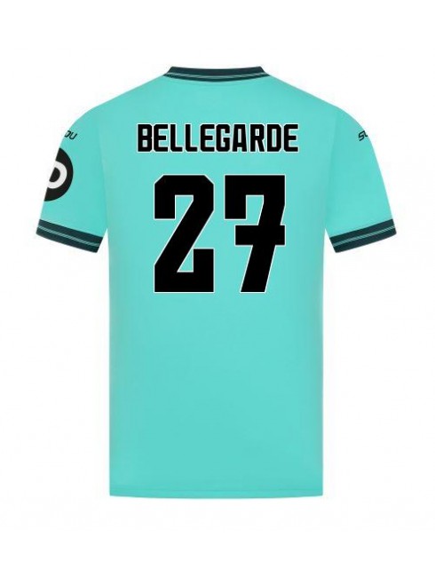 Wolves Jean-Ricner Bellegarde #27 Auswärtstrikot 2025-26 Kurzarm Wolves Jean-Ricner Bellegarde #27 Auswärtstrikot 2025-26 Kurzarm